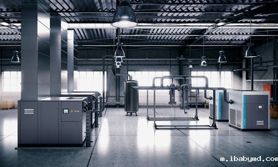 阿特拉斯55kw螺杆空压机